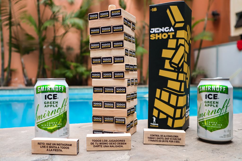 Jenga Shot